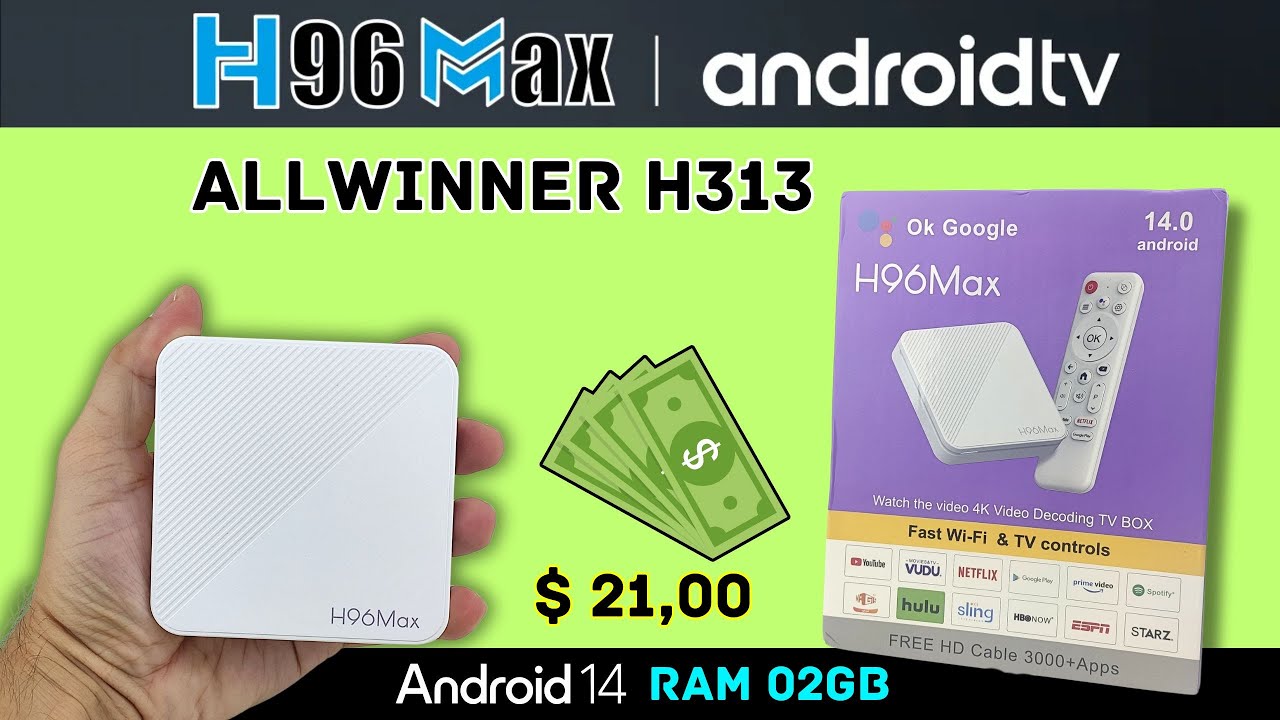 ТВ-приставка H96 Max H313 с Android 14: лучший недорогой вариант 2025 года?