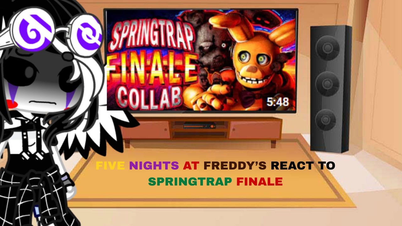 FIVE NIGHTS AT FREDDY’S REACT TO SPRINGTRAP FINALE