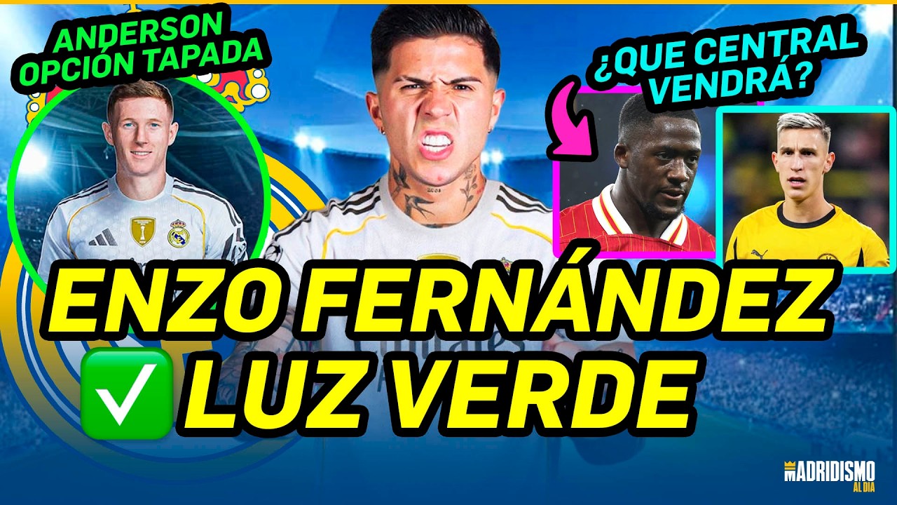⚪🟣🔥MERCADO del REAL MADRID | ENZO FERNÁNDEZ, ELLIOT ANDERSON, NICO SCHLOTTERBECK, KONATÉ... ✅💸