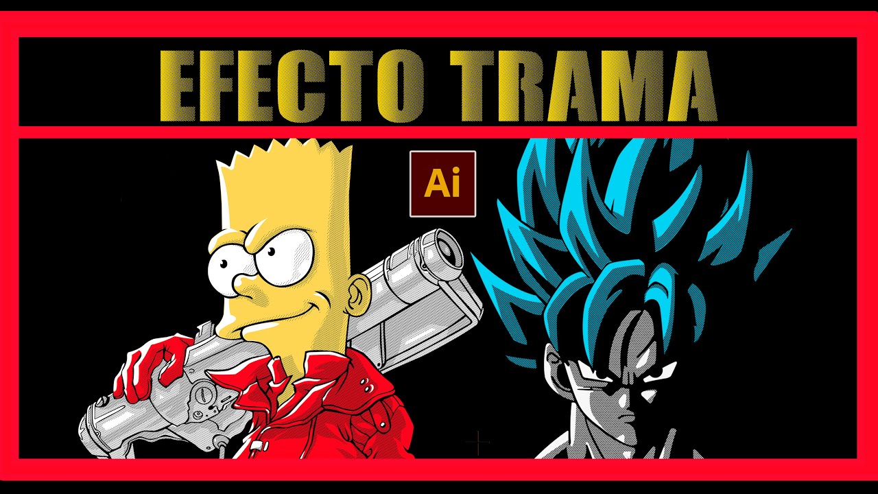 EFECTO DEGRADADO PARA SERIGRAFÍA (TRAMA ,SEMITONO) en Adobe Illustrator