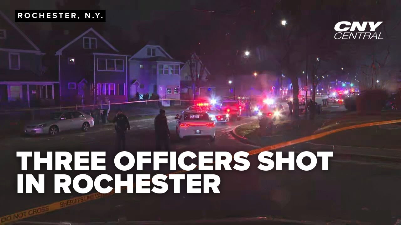 Three police officers shot in Rochester's 19th Ward