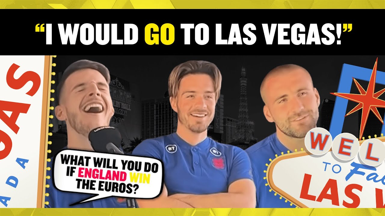 I'll Go To Vegas! 🎉 Jack Grealish & England stars reveal what they'd do if England win Euro 2020