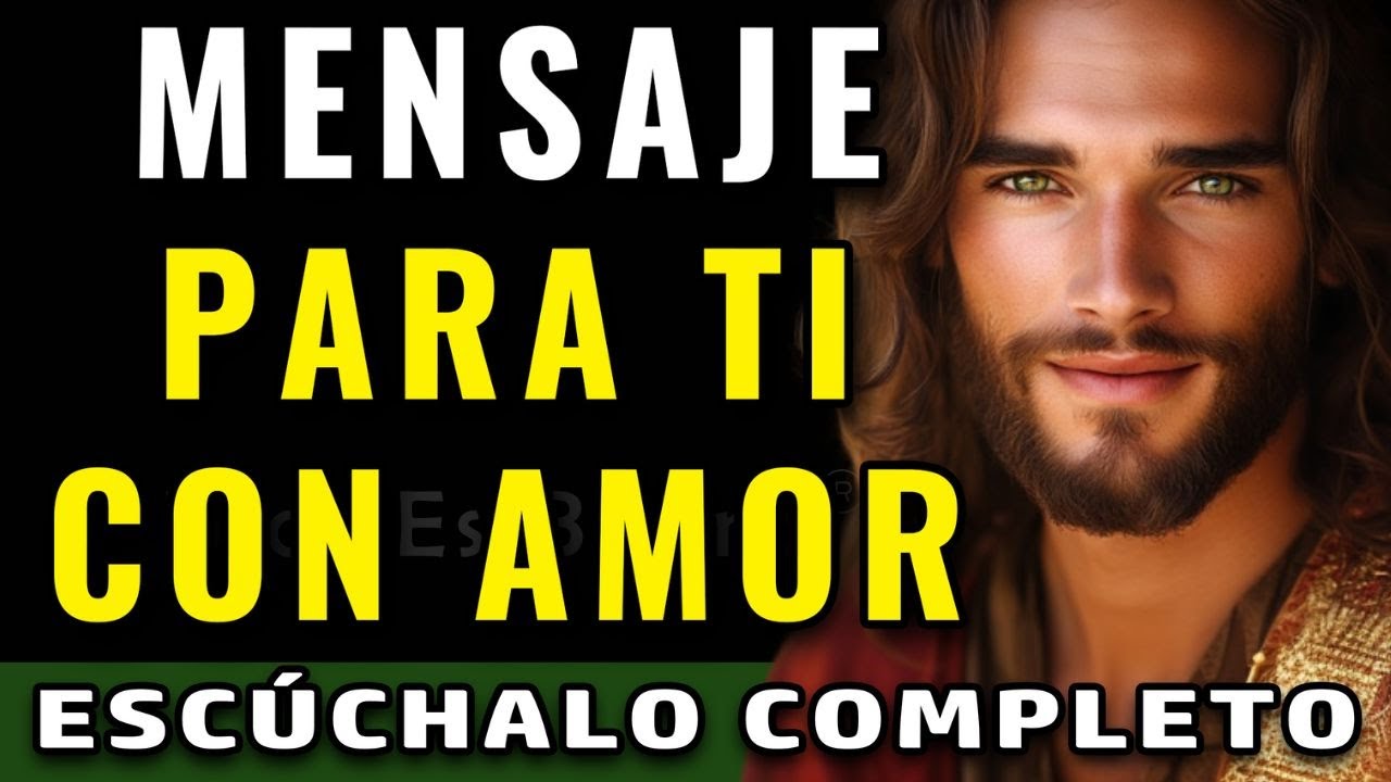 DIOS TE DICE HOY, ESCUCHA COMPLETO ESTE MENSAJE QUE  DARÁ TRANQUILIDAD Y PAZ A TU CORAZÓN.