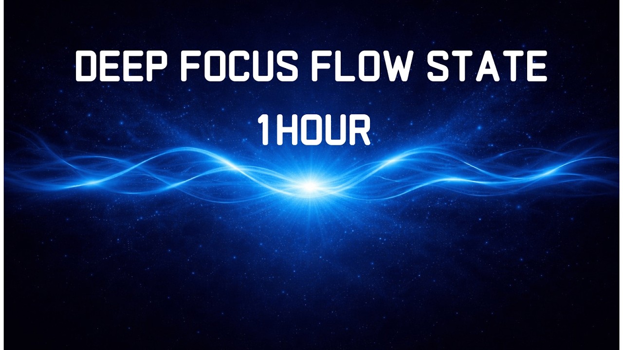 Deep Focus Music for Work & Study (1 Hour) – Flow State Piano for Maximum Productivity
