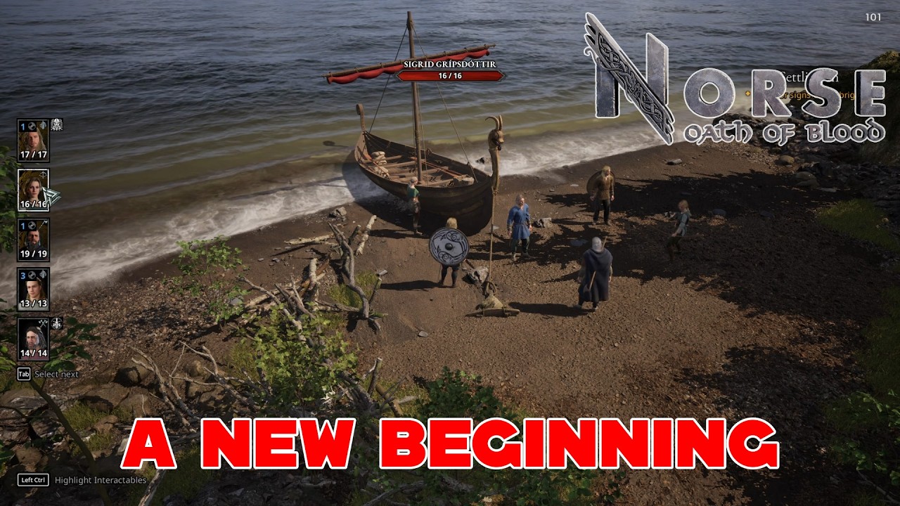 Norse Oath of Blood Pt 03 A New Begining Hard Mode no commentary