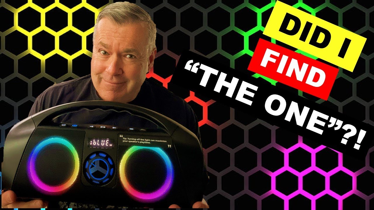 SHOCKED! Dazzling Boom Bluetooth 60 Watt Speaker Review