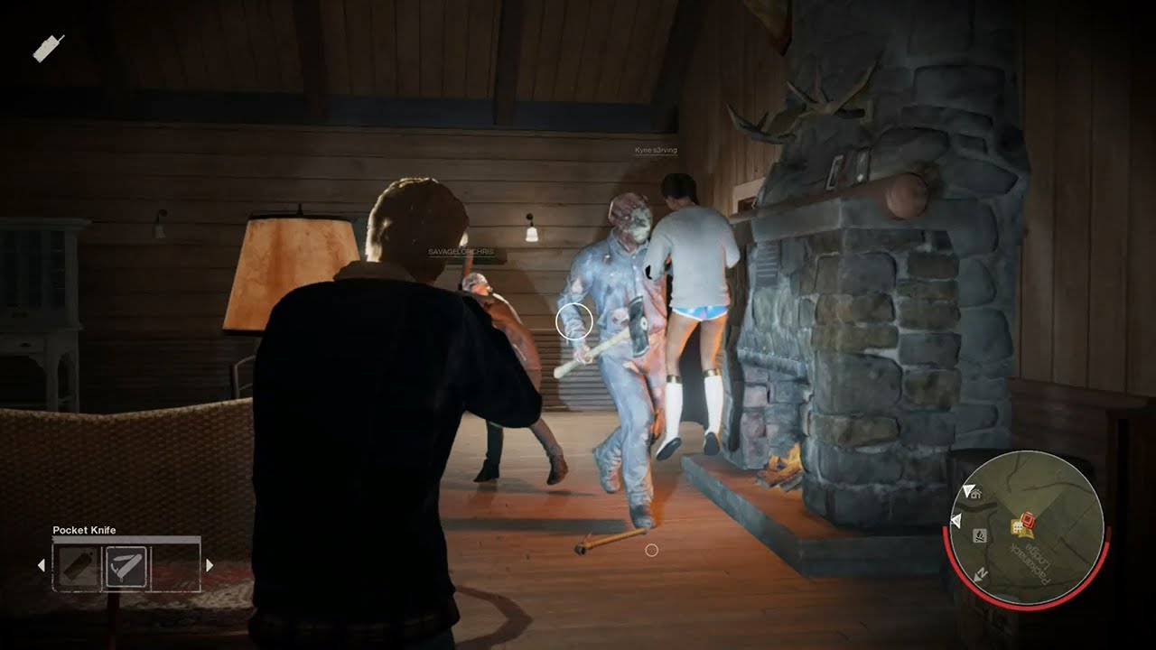 Friday the 13th the Game: Counselor + Tommy Jarvis gameplay vs. Part IX Jason