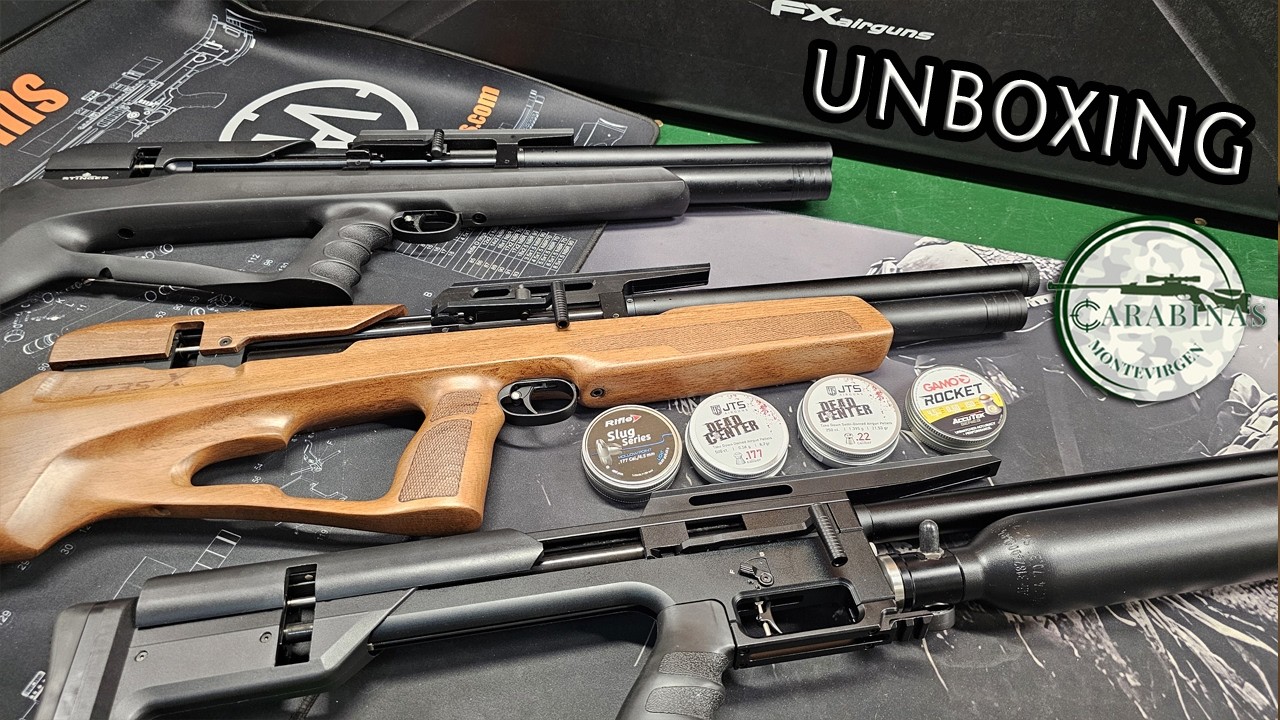 ¡BRUTAL UNBOXING! 📦 Recibimos el ARSENAL PCP de STINGER desde CARABINAS MONTEVIRGEN: