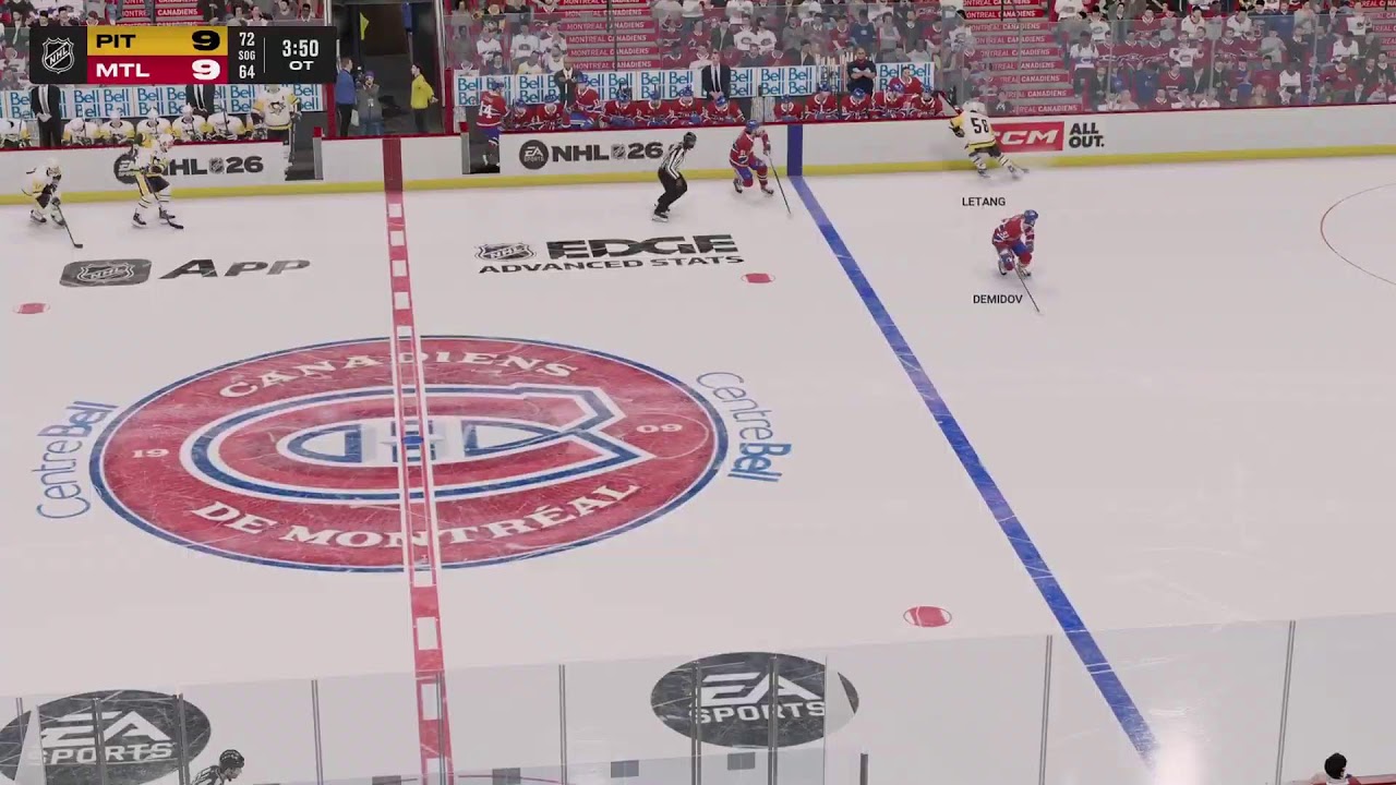 NHL26 20 Minutes Gameplay w/True Broadcast Camera