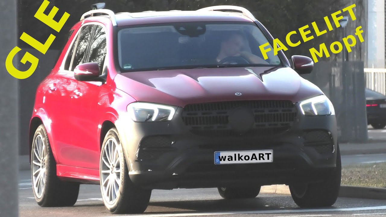 Mercedes Erlk&ouml;nig GLE V167 MoPf ungetarnt * GLE  FACELIFT V167 uncamouflaged * 4 K SPY VIDEO