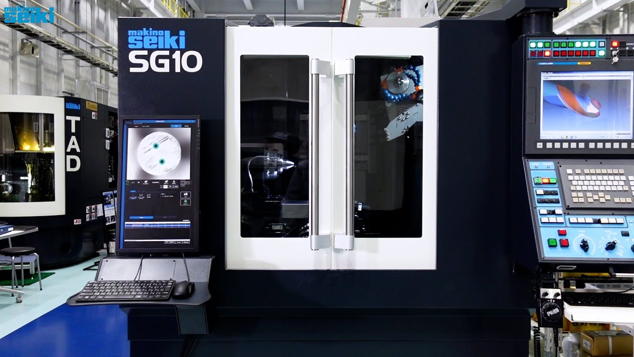 CNC工具研削盤SG10特徴紹介/ Feature introduction of High-Precision CNC Tool & Cutter Grinder SG10