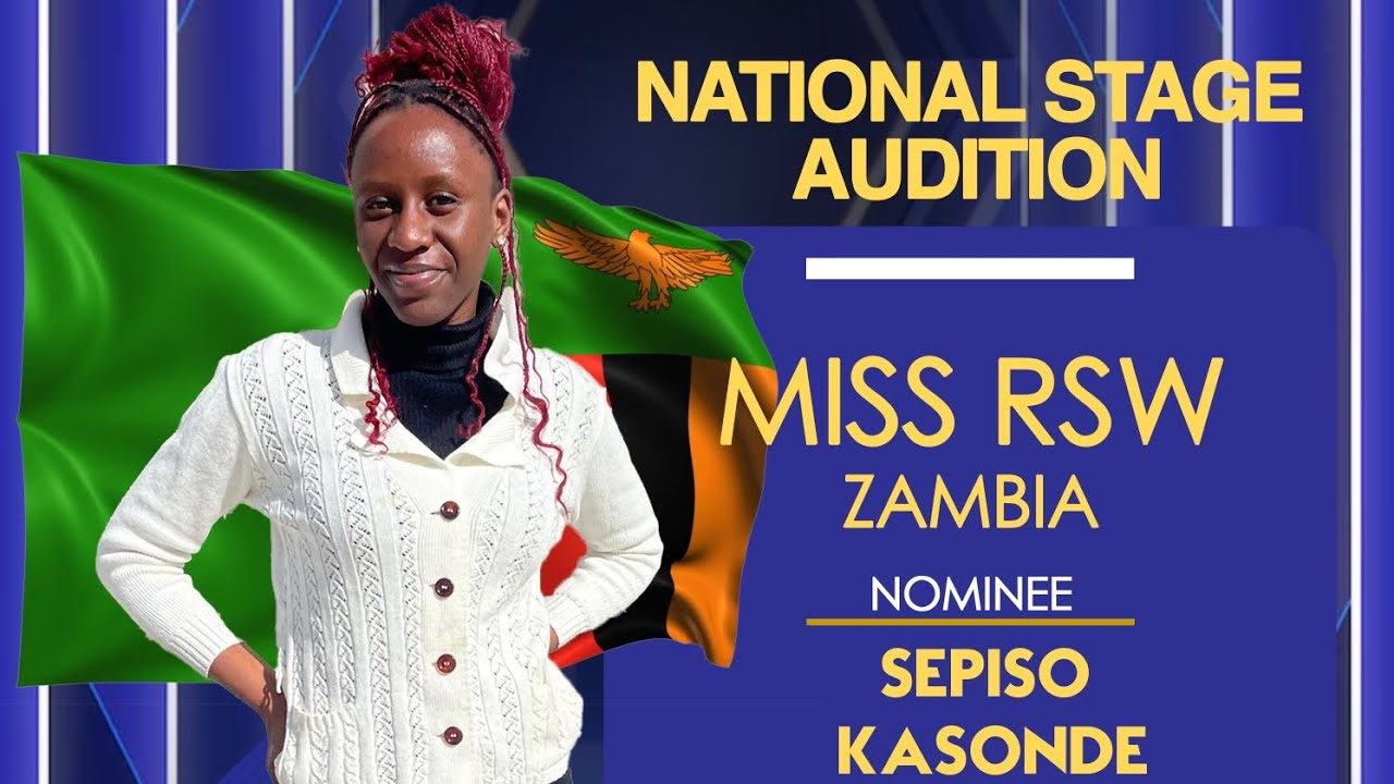 MISS RSW ZAMBIA 2025 - CONTESTANT  SEPISO KASONDE