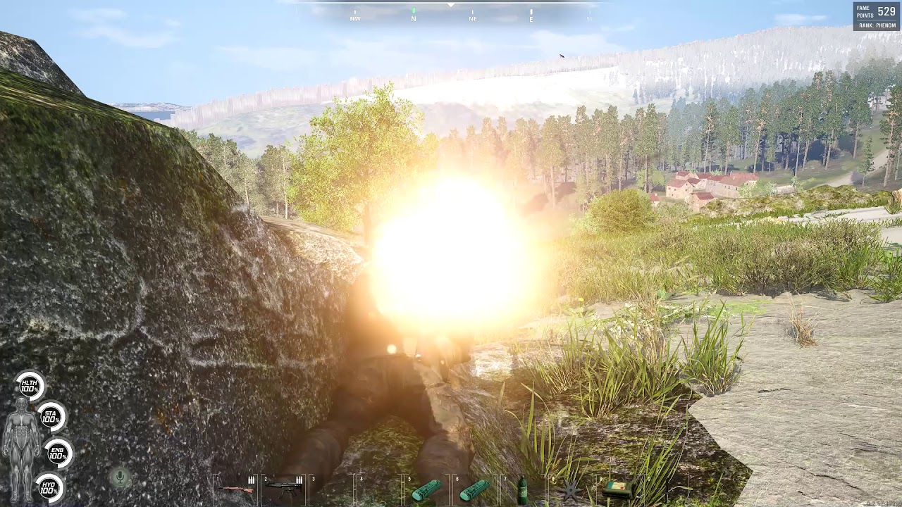 SCUM   supply drop explodes