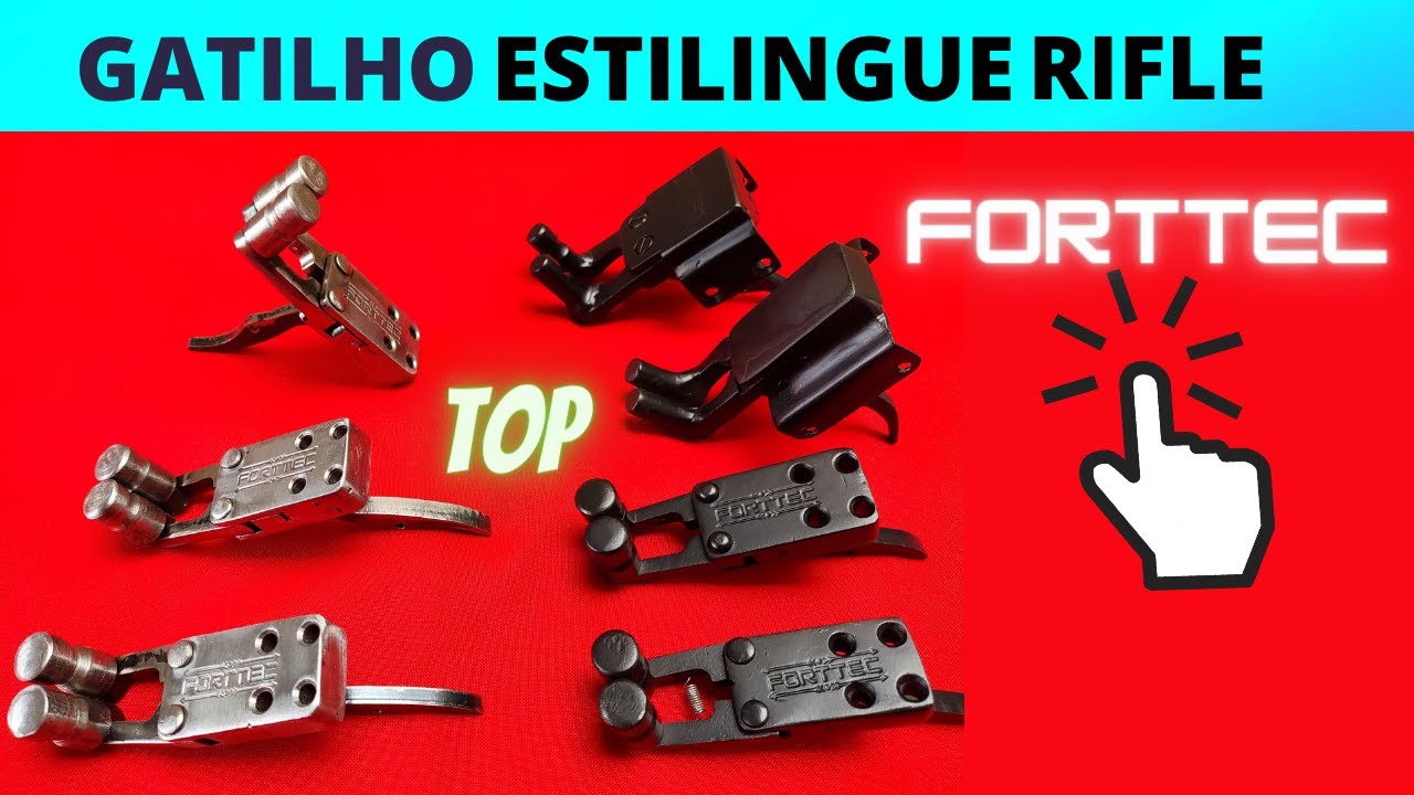 Gatilho rifle estilingue novo modelo