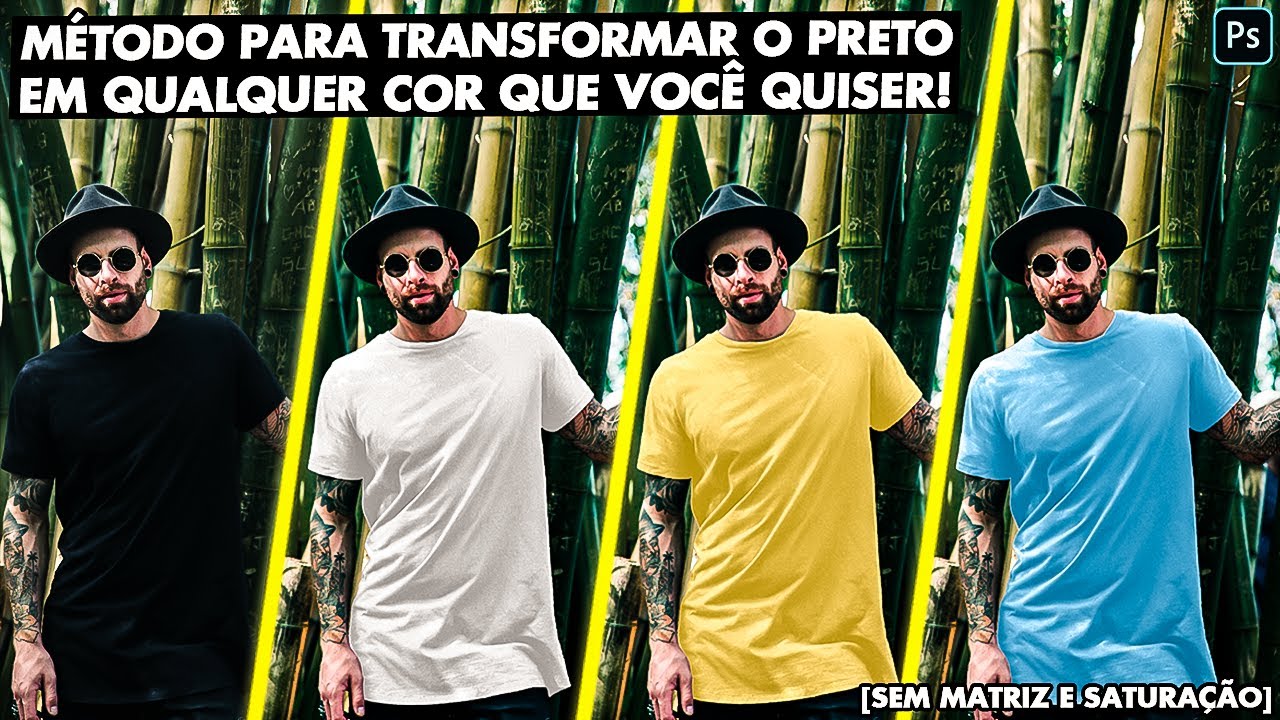 A Melhor Maneira de Como Mudar a Cor de um Objeto no Photoshop [incluindo o preto para o branco!]