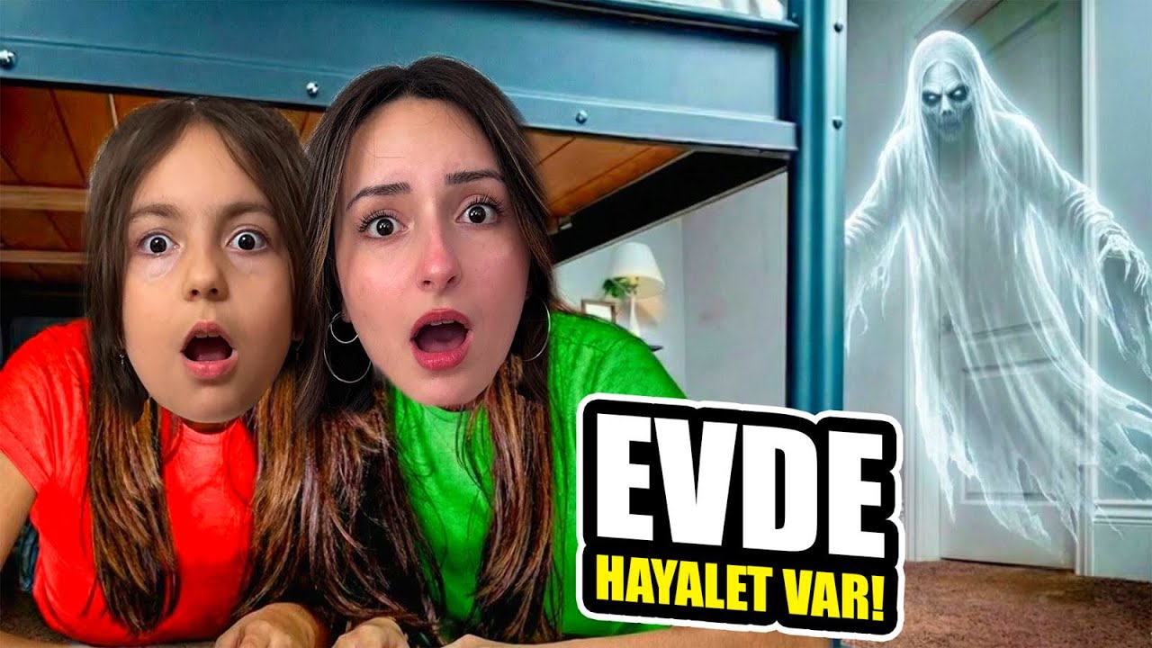 EVİMİZE GERÇEK HAYALET GHOST GELDİ / ZEYNEP VE HİRANUR 