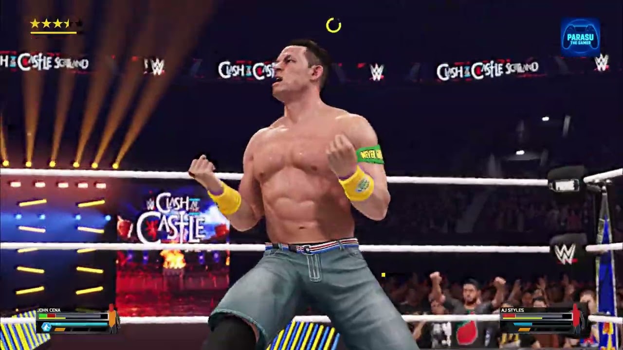 JOHN CENA VS AJ STYLES