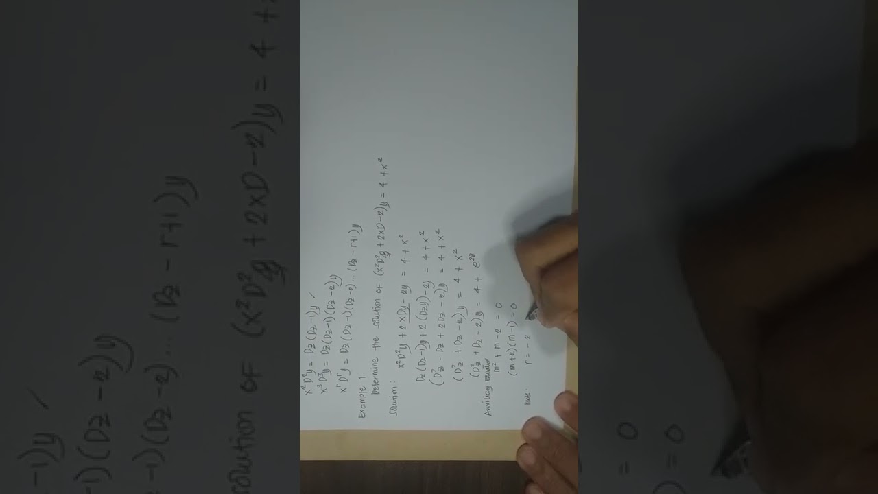 Euler's Equation