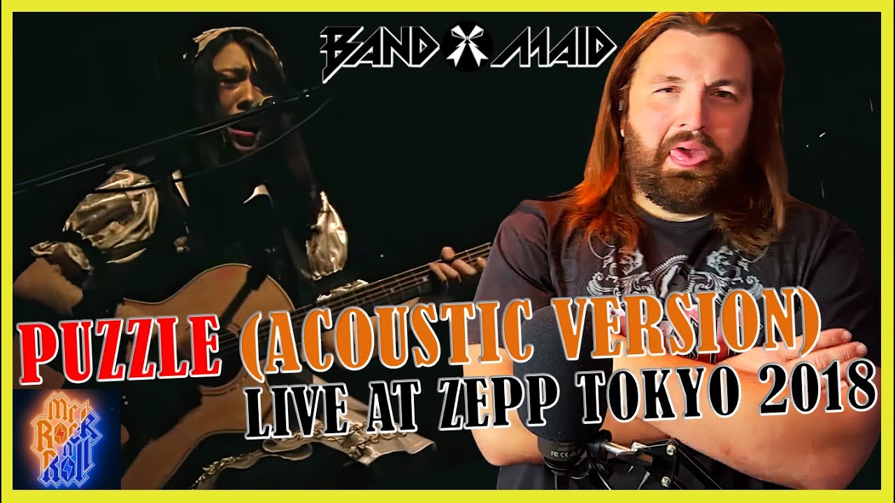 When Kanami Sings!!! | BAND-MAID / Puzzle [acoustic, live at Zepp Tokyo 2018 ] | REACTION