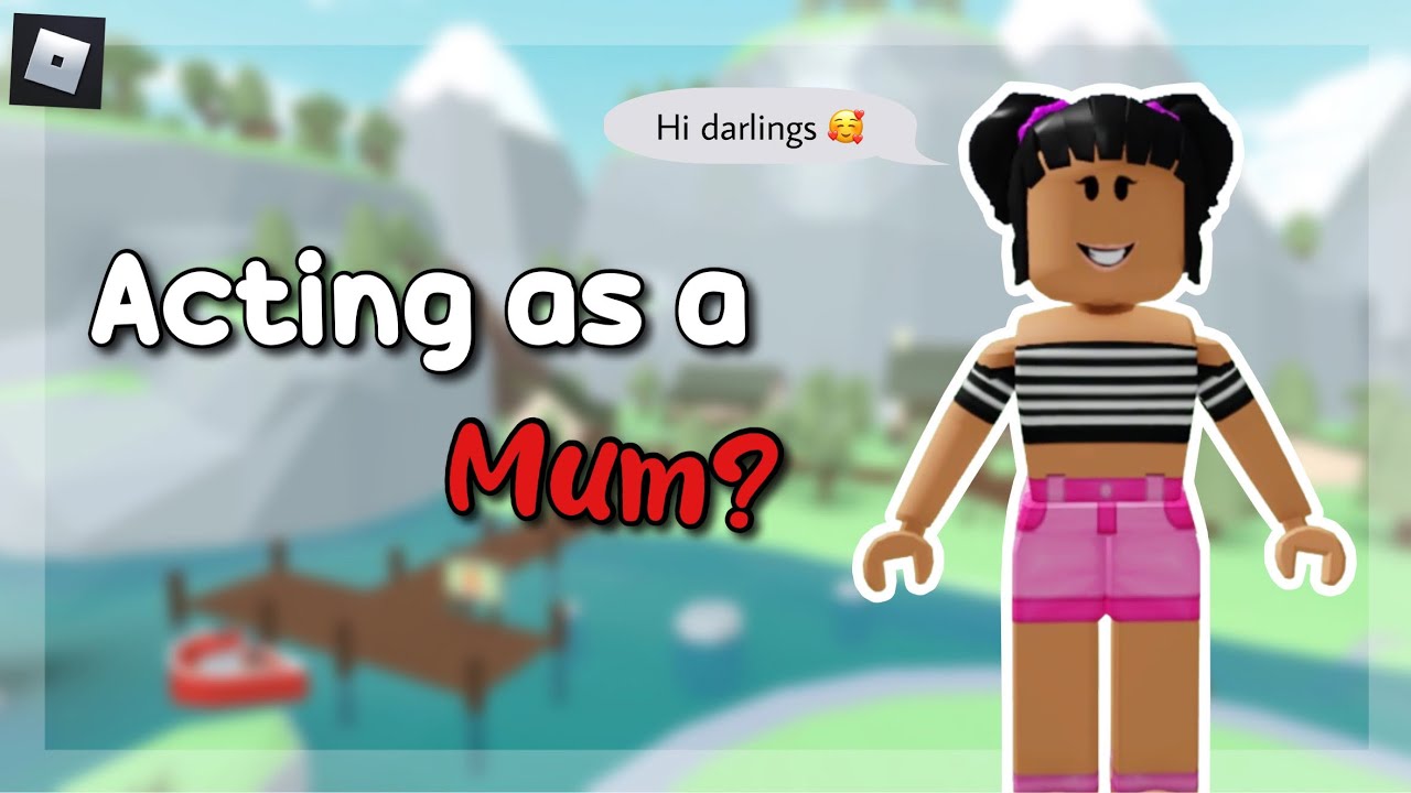 Выступаю в роли МАМЫ в Total Roblox Drama (Я обманула всех 😭)
