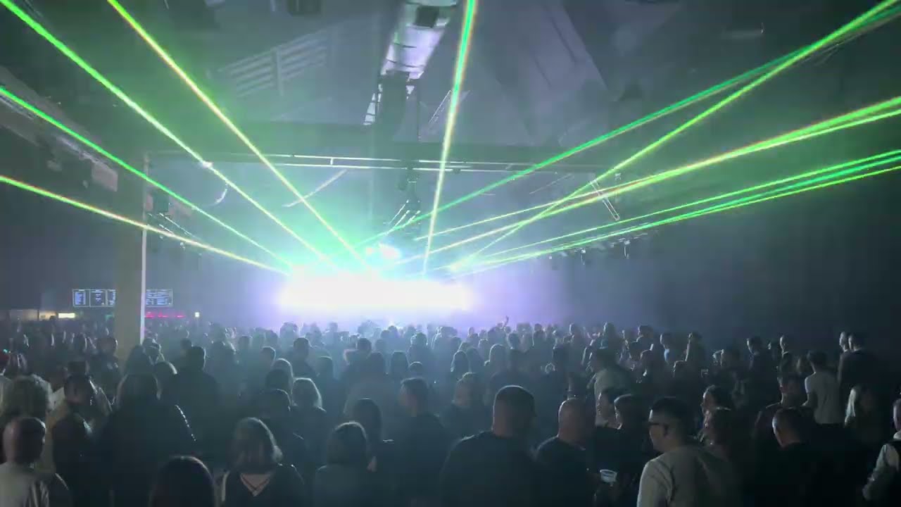 MS POKAZY LASEROWE @ Euforia Dźwięku Wrocław. QUSI on stage.