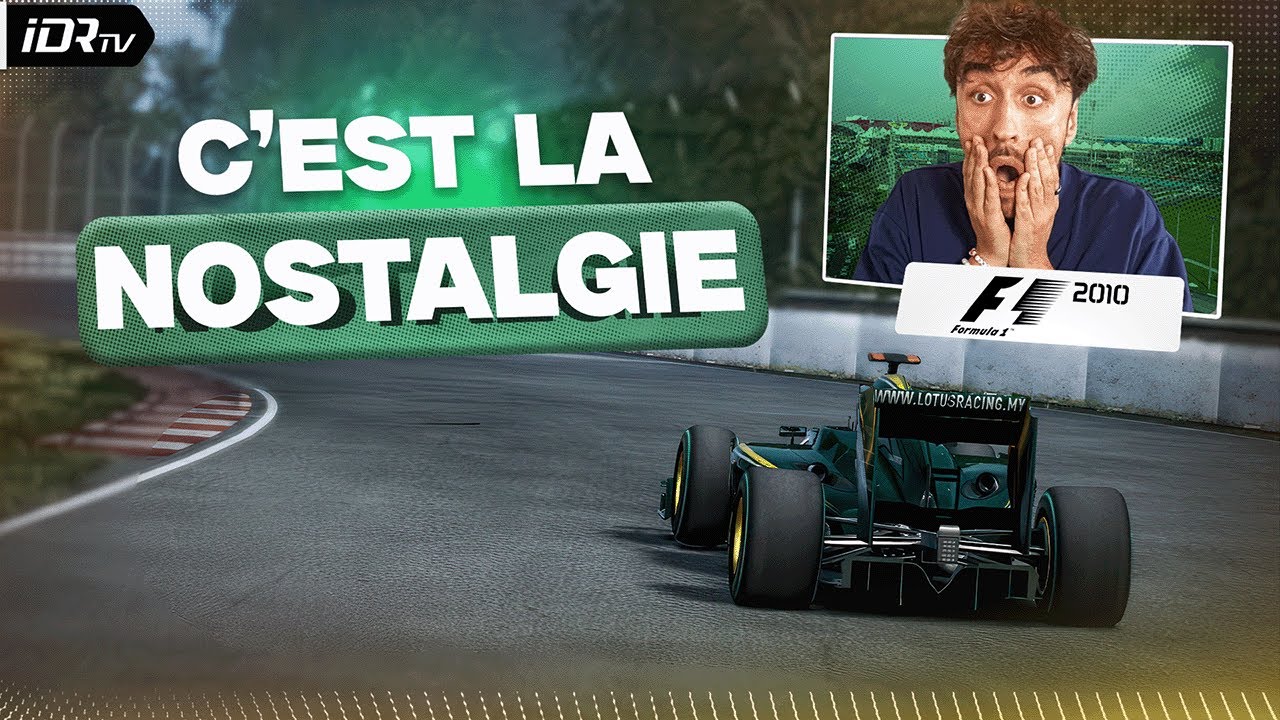 CE JEU ÉTAIT INCROYABLE, MÊME 16ANS APRÈS ! (F1 2010)