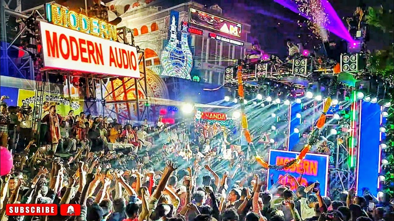 👉Modern Audio DJ Bbsr // Modern Audio // Bhubaneswar Durga Puja Bhasani // Program Full HD video //👌
