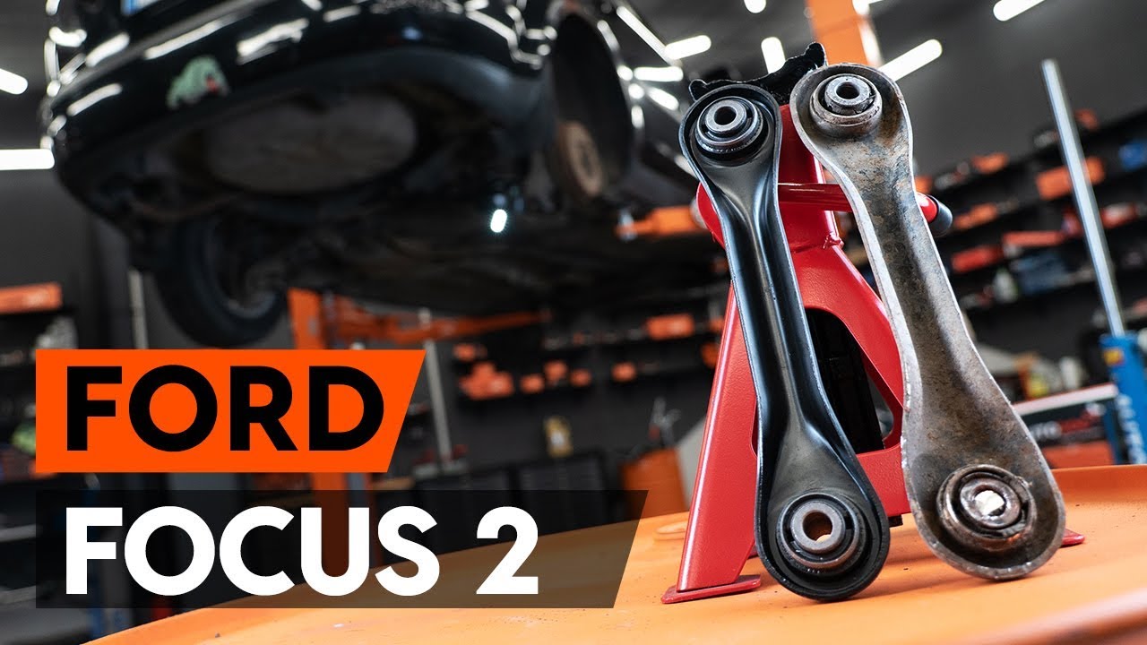 Cómo cambiar los brazo de suspensión delantera en FORD FOCUS 2 (DA) [INSTRUCCIÓN AUTODOC]