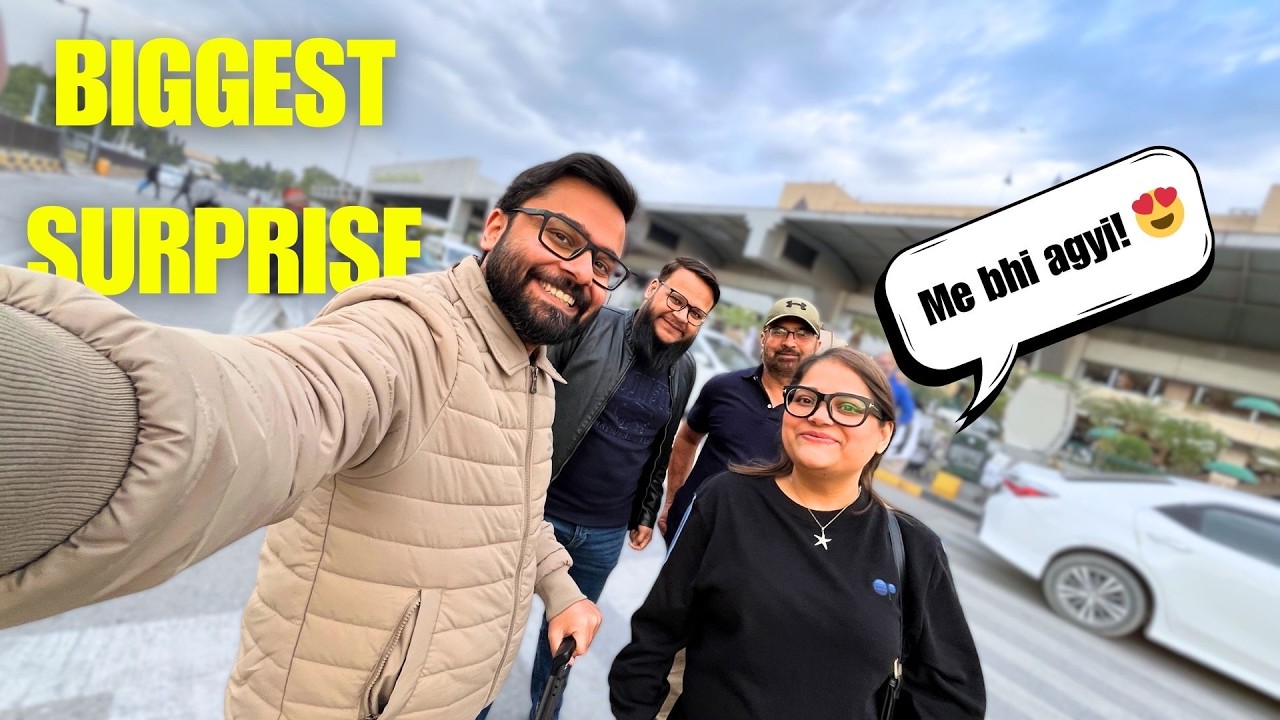 Addu Bhai Agye or Nammo Ne Sab Ko Surprise Kardia! 😍