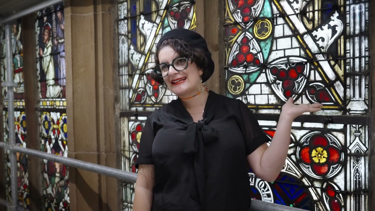 Les vitraux de la Collégiale retrouvent leur éclat