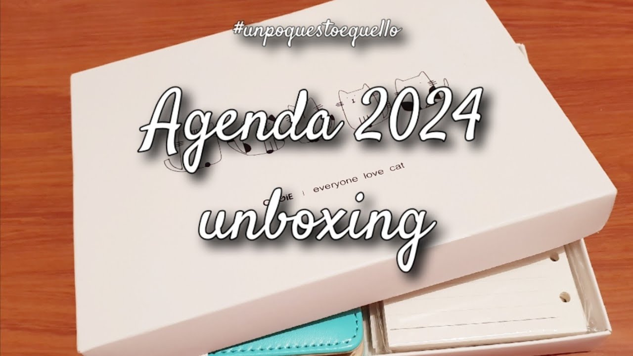 Agenda 2024 #unboxing #planning