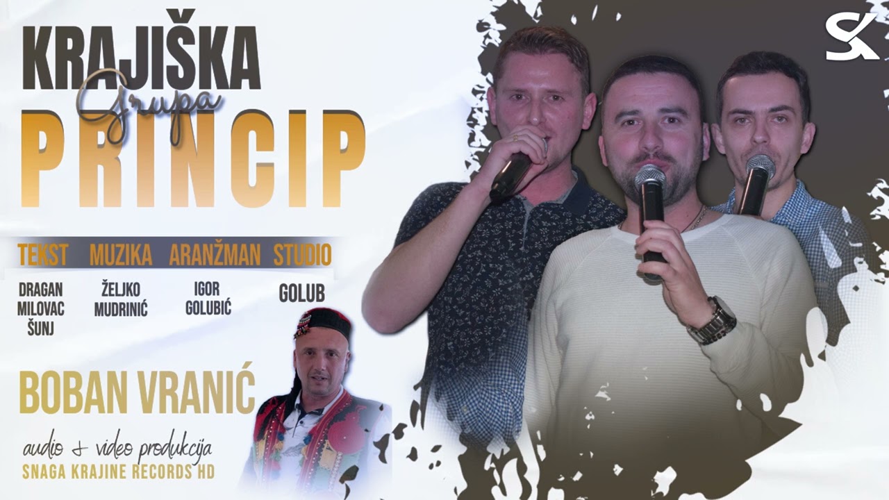 Kraji&scaron;ka Grupa Princip  - Boban Vranić -  (Official Audio 2022)