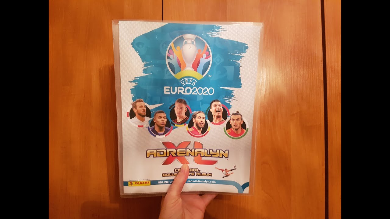 HIT! PANINI EURO 2020 -PREZENTACJA MOJEGO ALBUMU - FULL COMPLETE 100% - INFO CO Z EURO 2020 W POLSCE