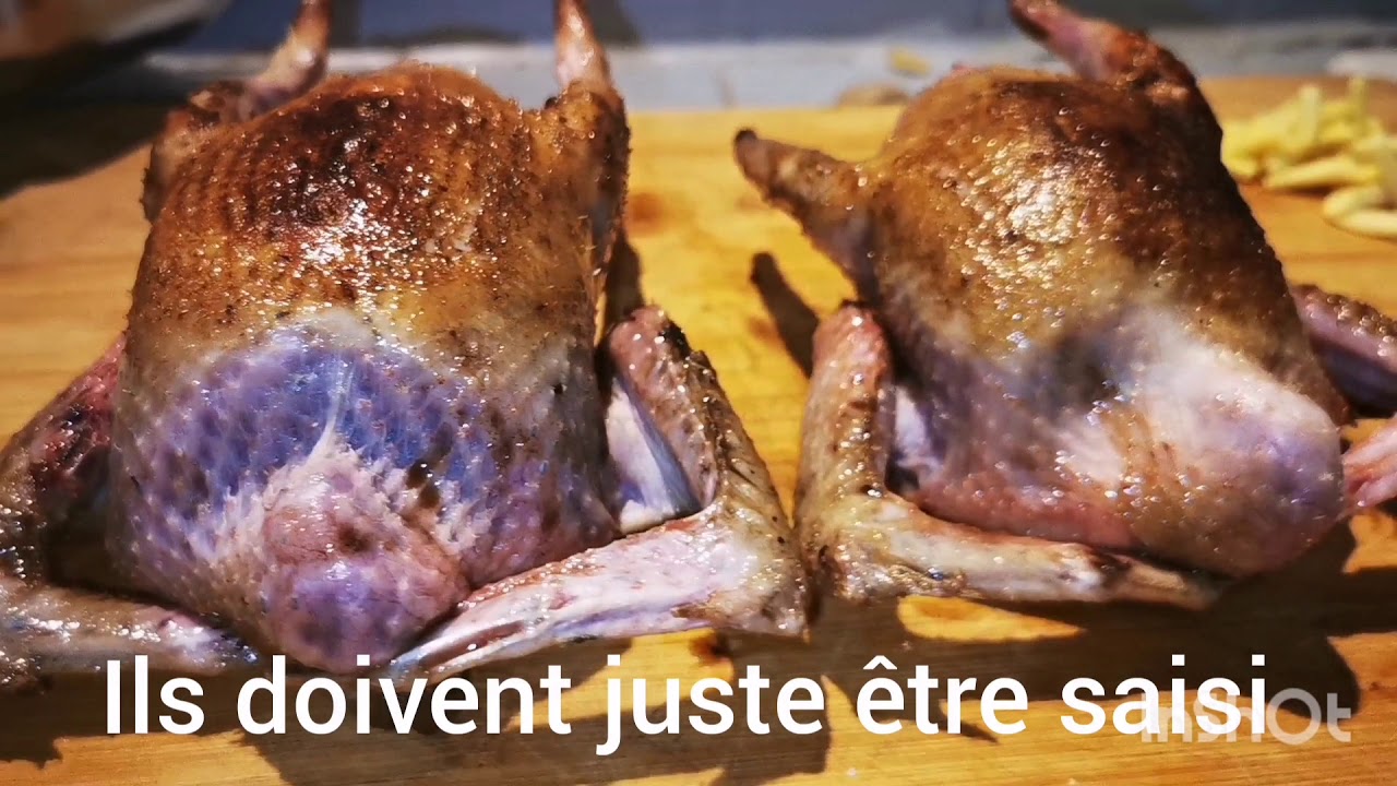 Pigeonneaux r&ocirc;tis sauce soja miel Gingembre et sa pur&eacute;e de Butternut au thym