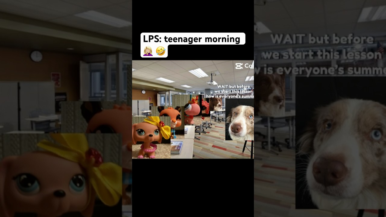 LPS: teenager morning 🤦🏼‍♀️🤣