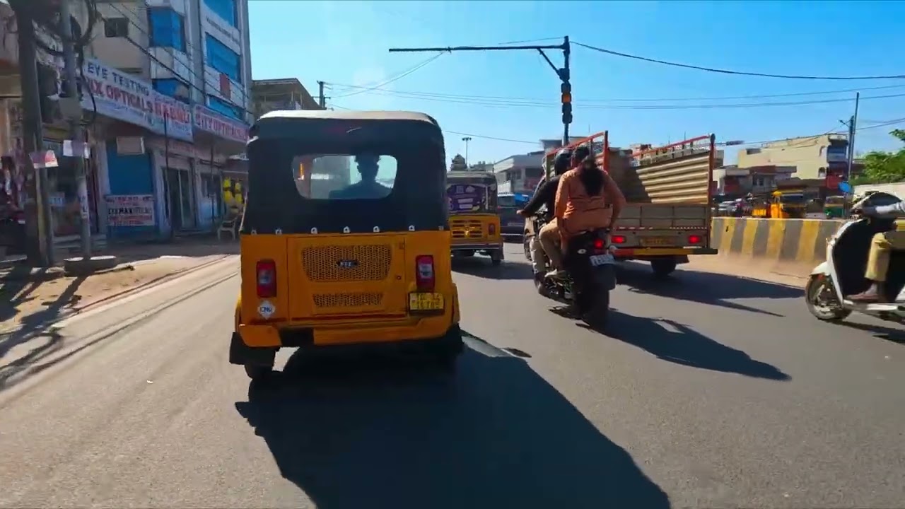 Morning Office Rush: Kistareddypet to Microsoft & Infosys (Via Nallagandla Flyover) #011
