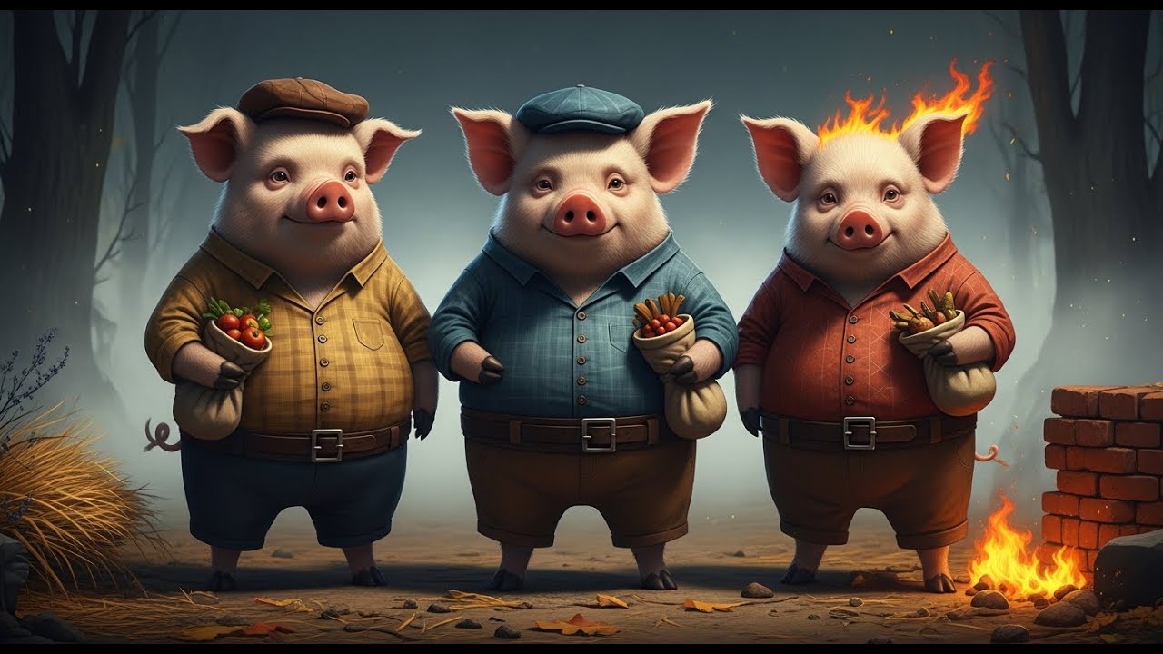 The Three Little Pigs: The Full Classic Story | Bedtime Audiobook
