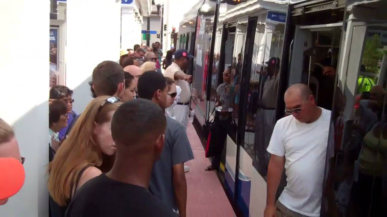 The new Light-Rail System in Norfolk, VA