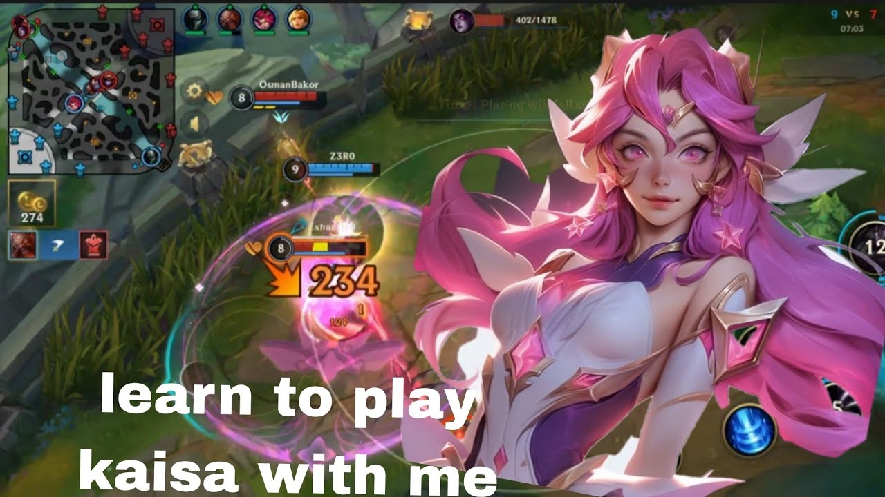 WILDRIFT || How to Master Kai'Sa  in Wild Rift - Tips, Combos, & Counters #lolm #lolmobilewildrift