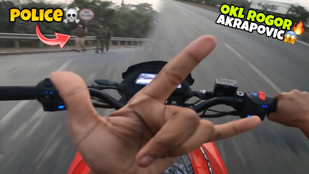 Bajaj Dominar 400 akrapovic exhaust 🚀 /  full throttle 🔥