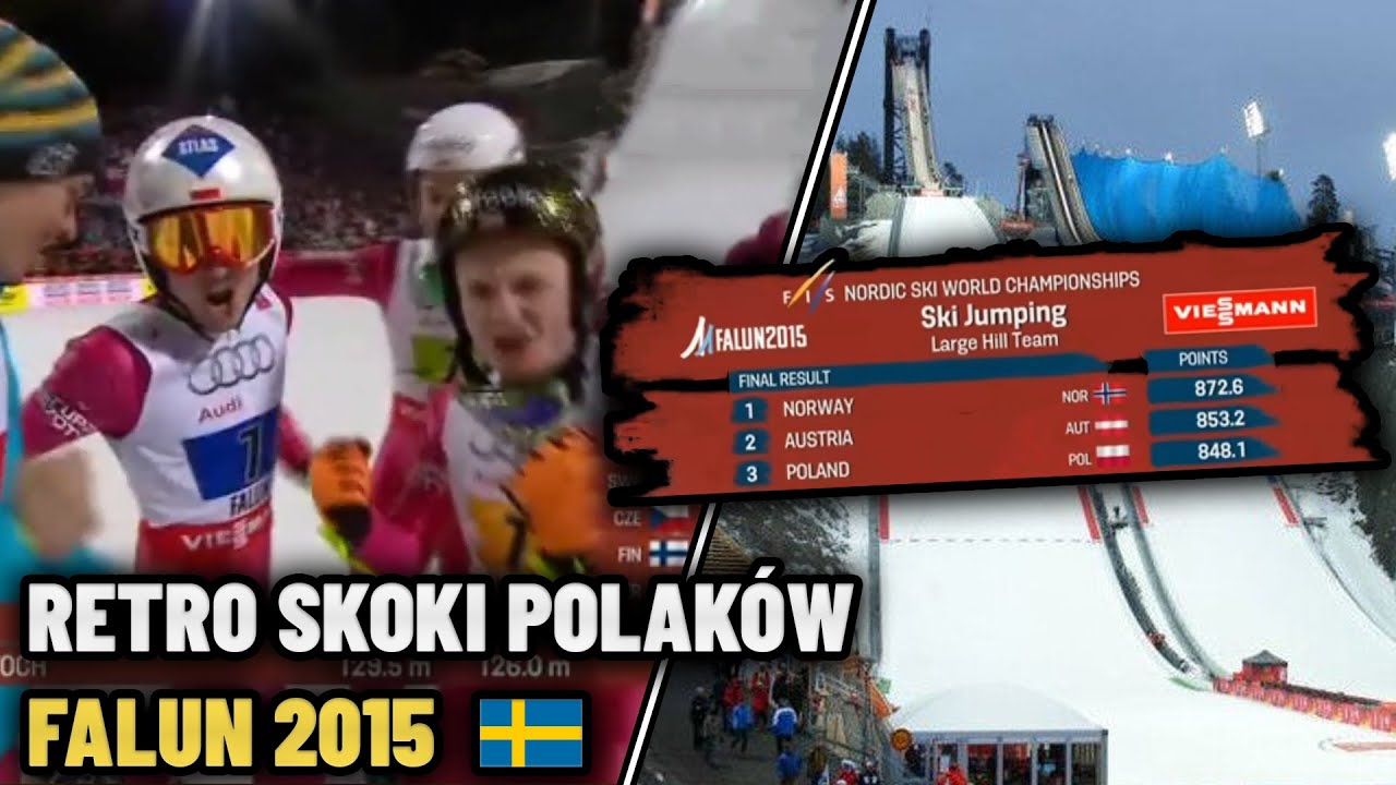RETRO SKOKI POLAKÓW - FALUN 🇸🇪 | HS134 | MISTRZOSTWA ŚWIATA | 28.02.2015