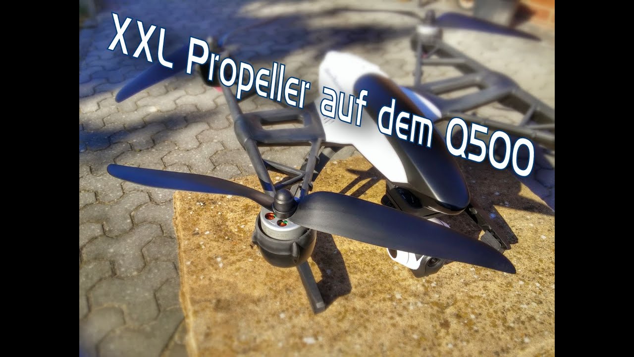 XL Propeller auf dem Yuneec Typhoon Q500 von AeroNaut