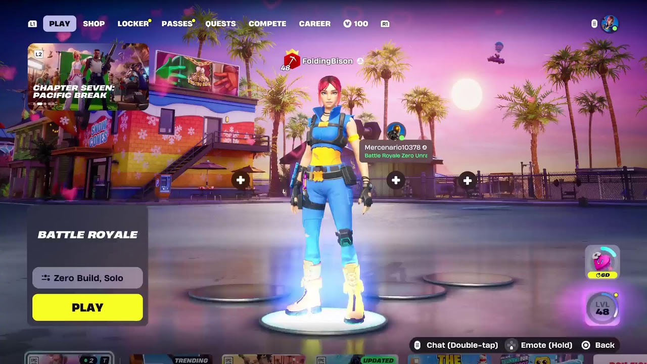 Fortnite 🤨 (im so noob 😭)