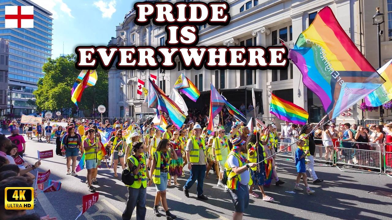London Pride Parade 2026 Full Tour 🇬🇧