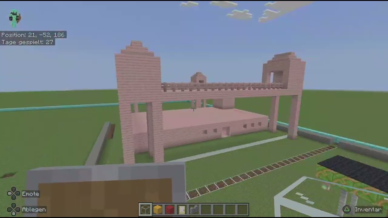 Minecraft ich baue ein MC Donalds