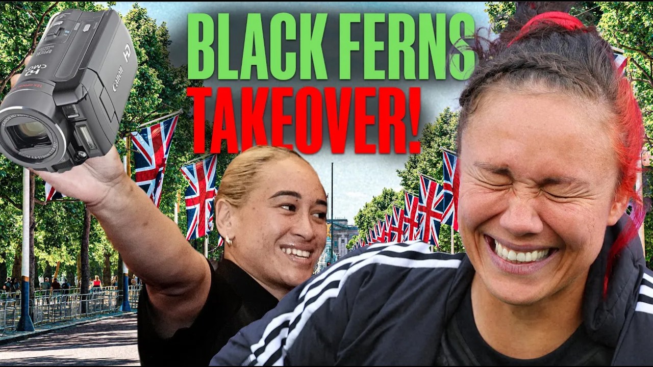When The Black Ferns Met the King! 👑 London Vlog 📹 | 2024