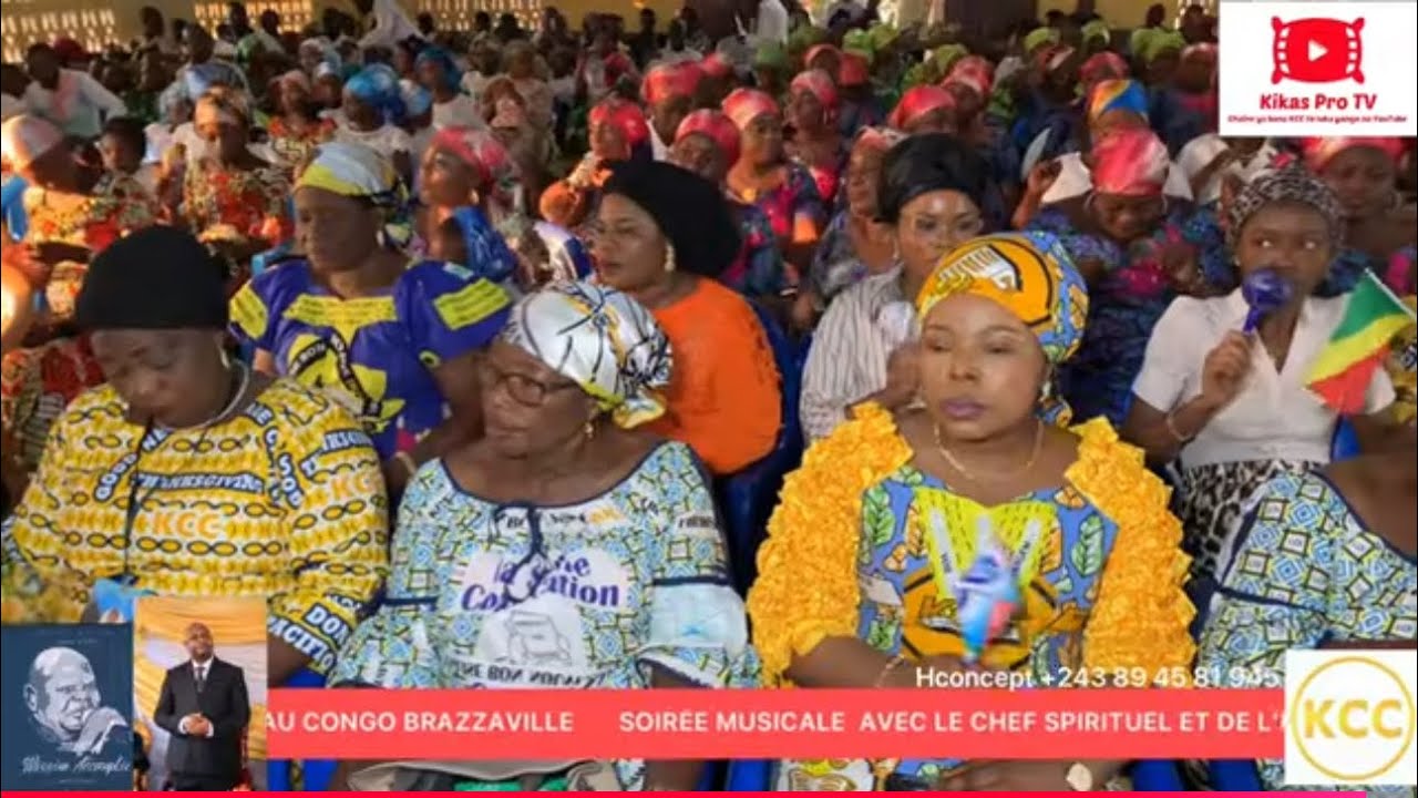 01 l’EBNM KCC Pointe Noire: SOIRÉE MUSICALE AVEC LE CHEF SPIRITUEL & DE L'ÉGLISE A LA P/DE MONTKAMBA