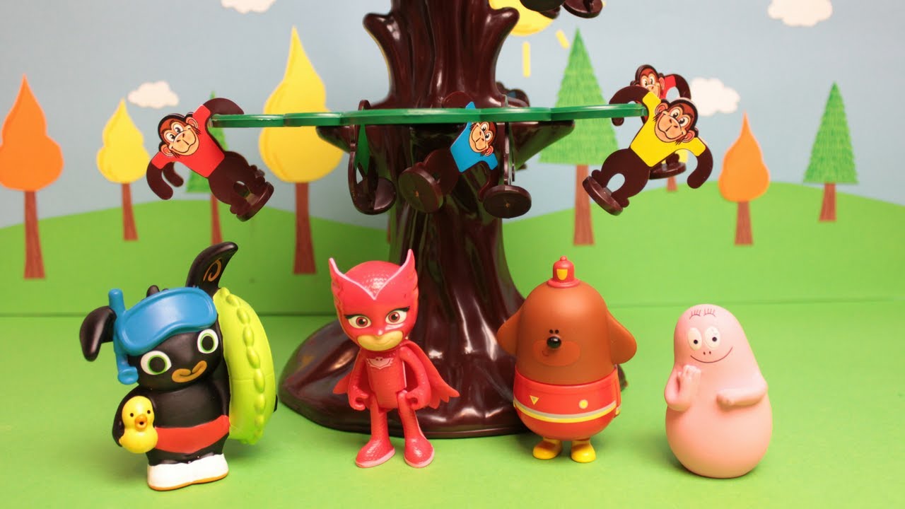 APPENDI la SCIMMIA - Bing e Gufetta sfidano Duggee e Barbapapà [Challenge]