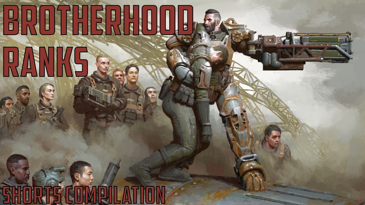 Ranks of the Brotherhood of Steel - Fallout Shorts Compilation