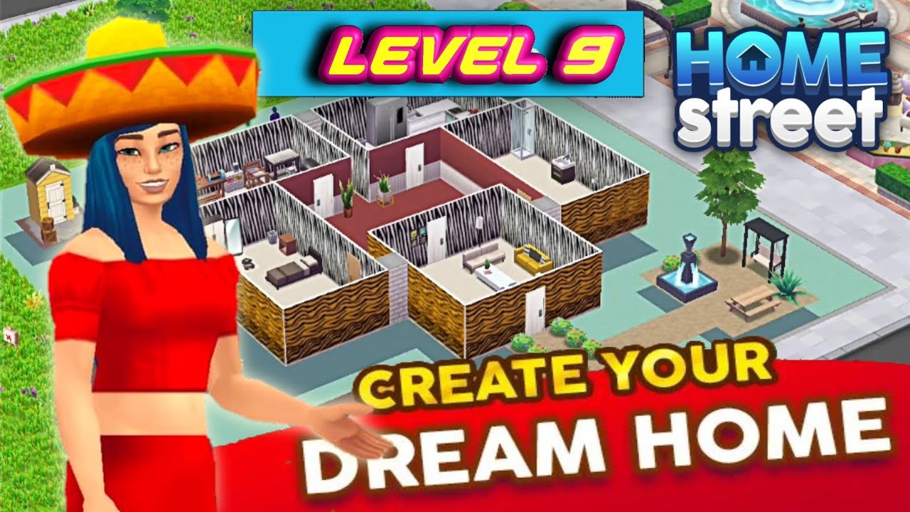 Level 9(First Redesigning of Home). #Home Street Game #Designs